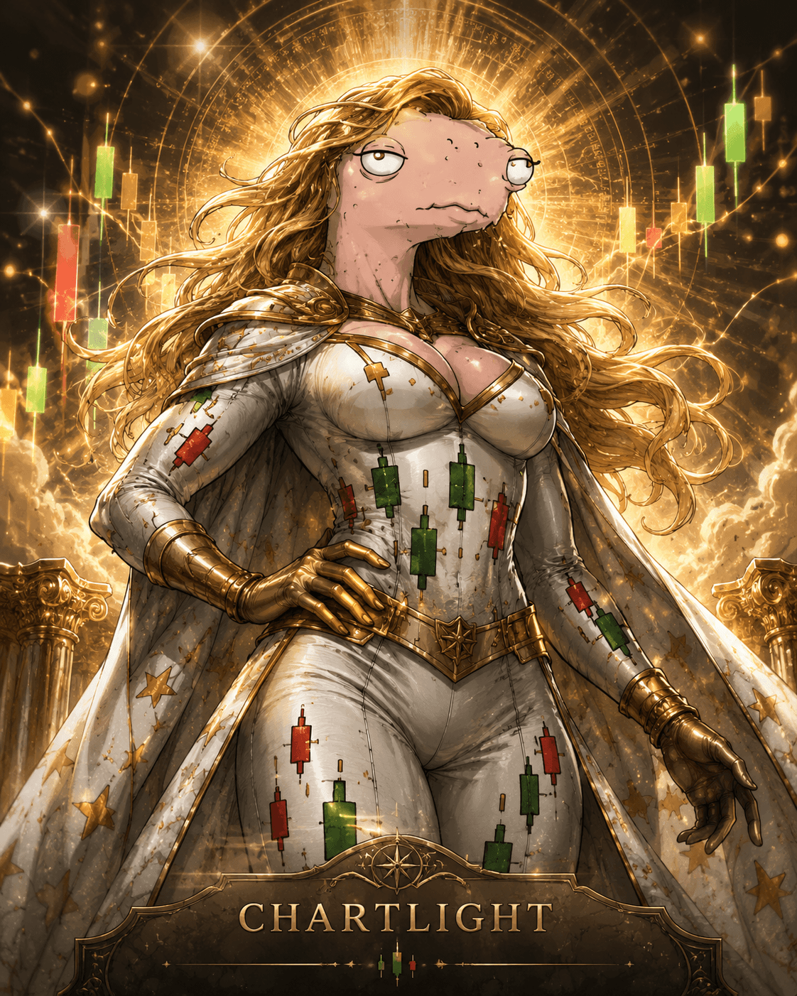 CHARTLIGHT original parody character art