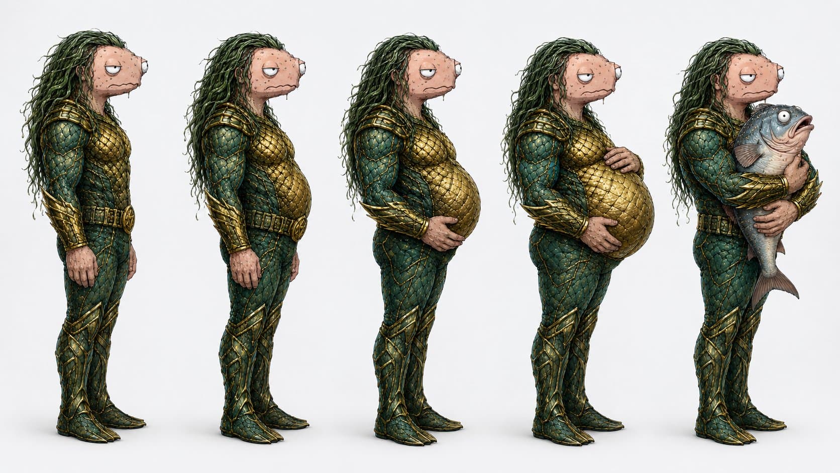 The Dip progression gag ending with market confusion in original THE BUYS meme art